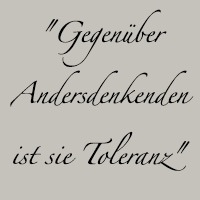 "Toleranz"